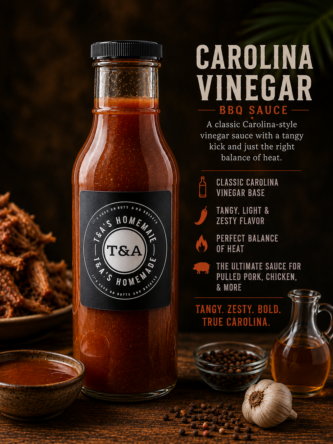 Carolina Vinegar BBQ Sauce