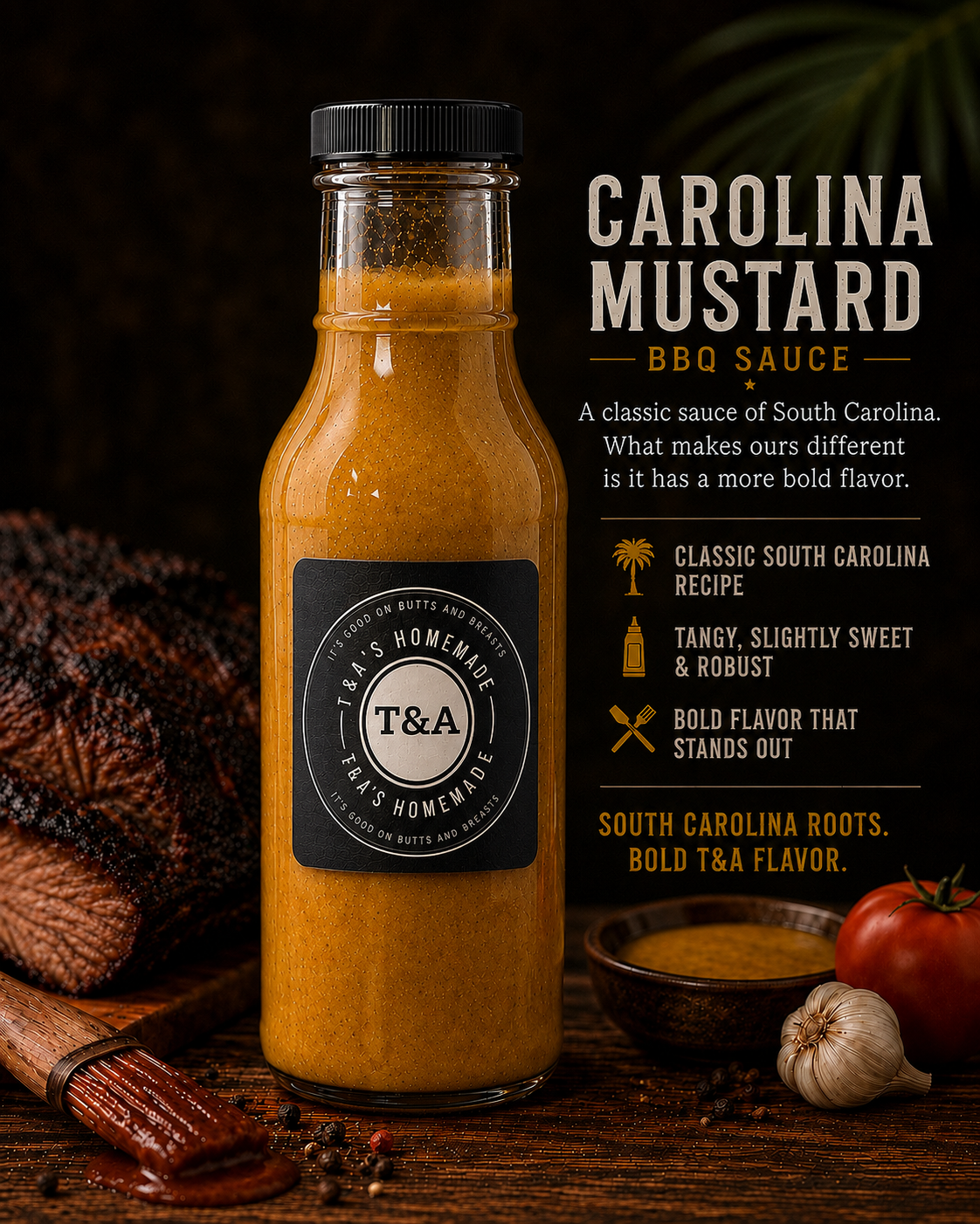Carolina Mustard BBQ Sauce