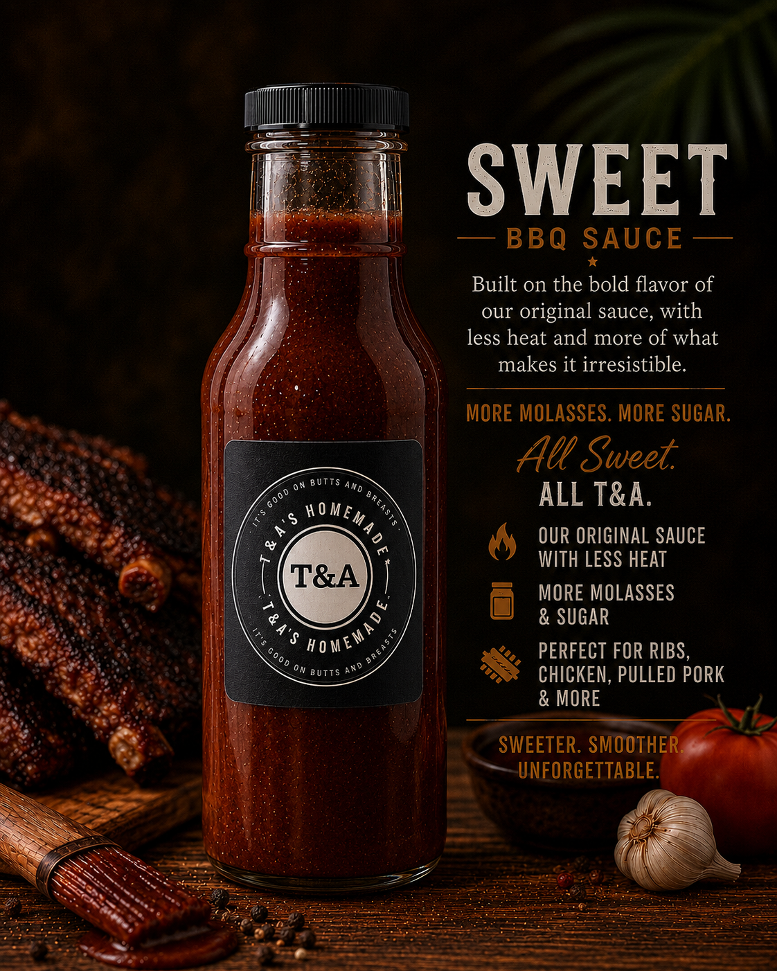 T&A’s Sweet BBQ Sauce